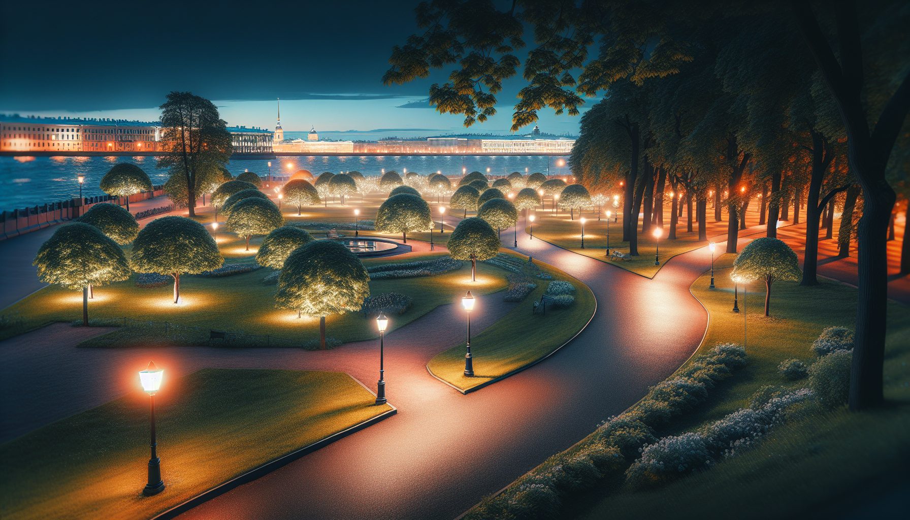 Парк 300-летия Петербурга — свежесть и ветер Балтики