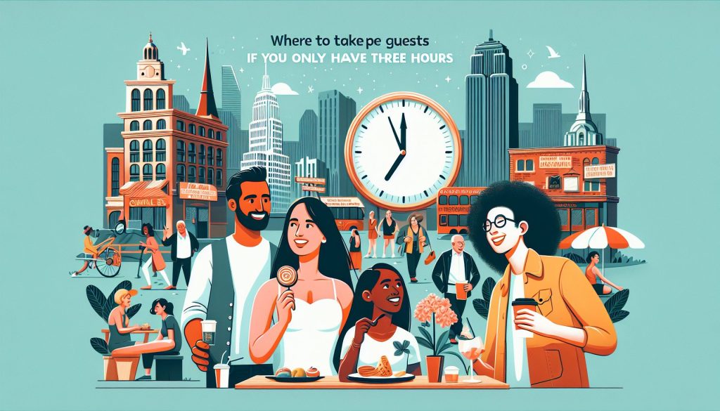 Куда отвезти гостей, если у вас всего три часа
