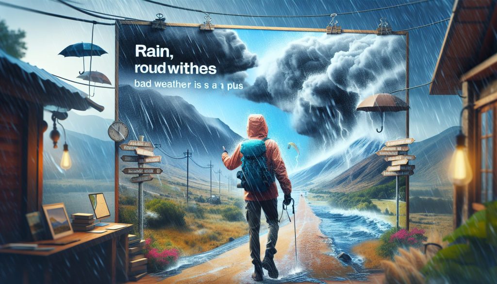 Дождь, ветер и вы: маршруты, где непогода — это плюс