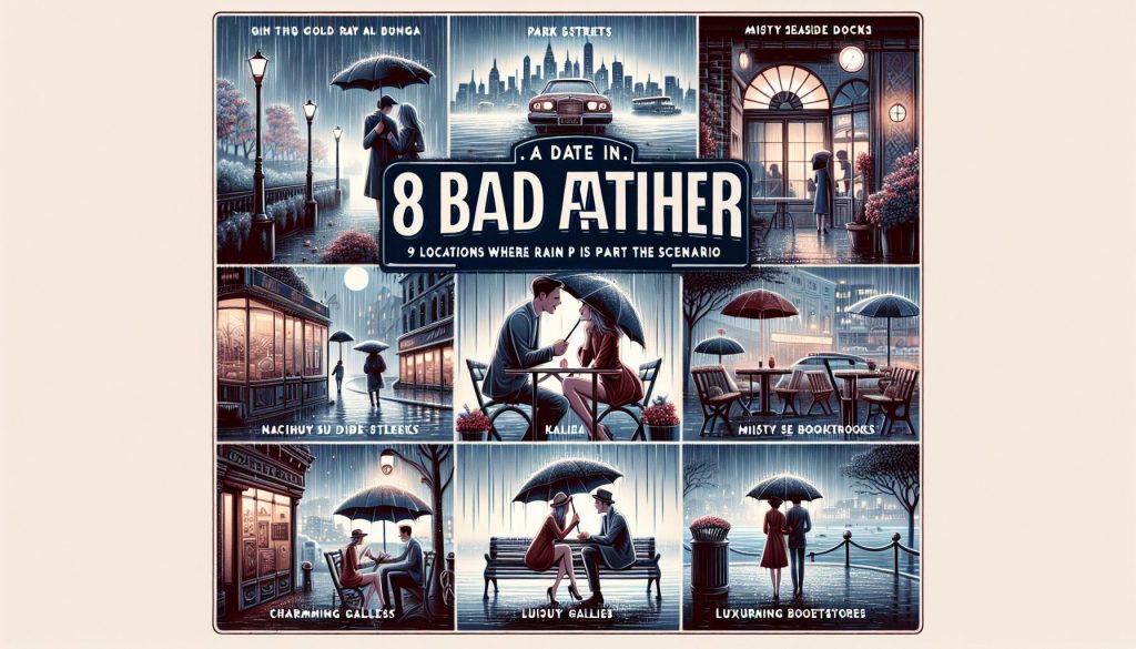 Свидание в плохую погоду: 9 локаций, где дождь — часть сценария