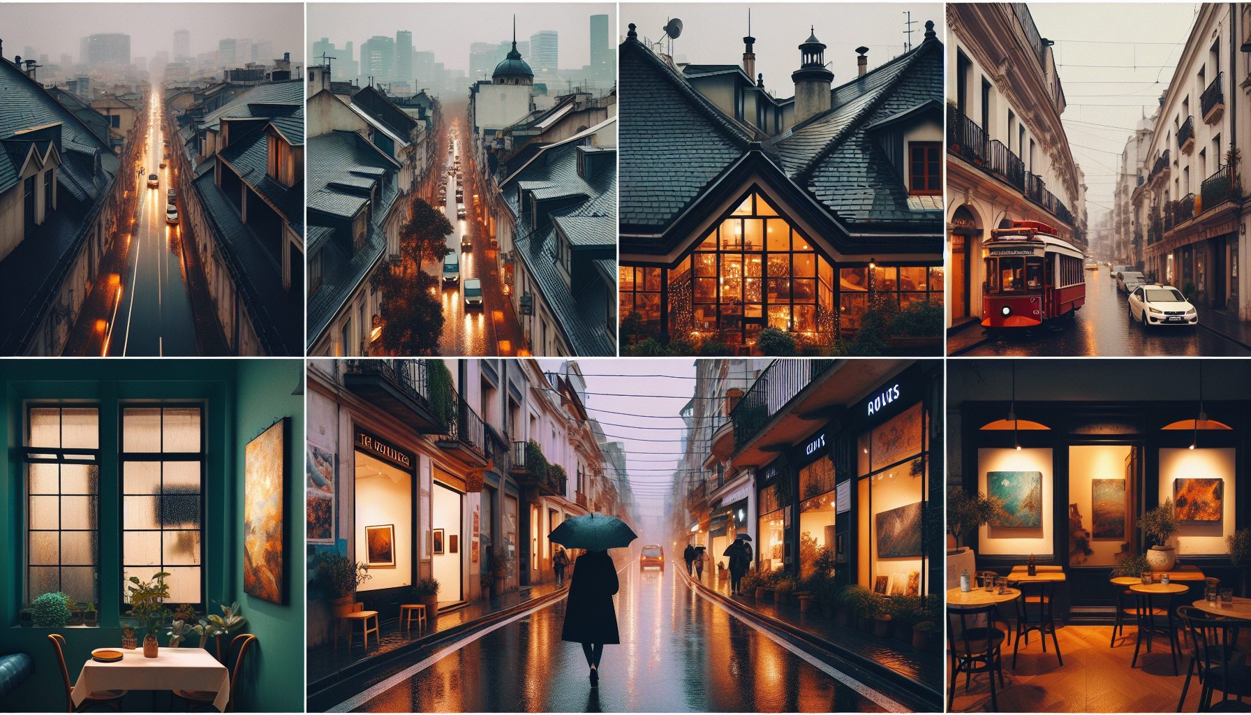 Маршрут для дождливого дня: крыши, галереи и уют