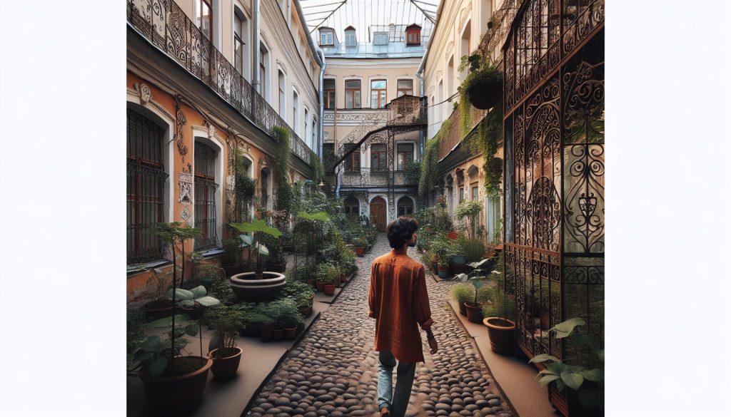 Маршрут по петербургским дворикам, в которые не ведут экскурсии