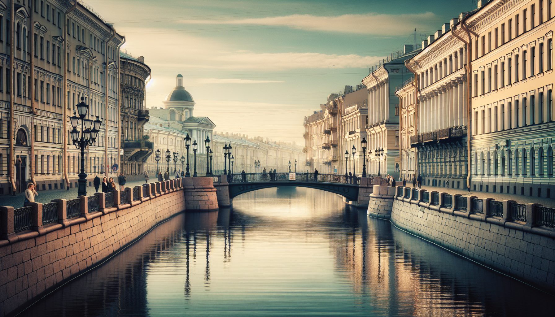 Набережная Мойки и тихие мосты