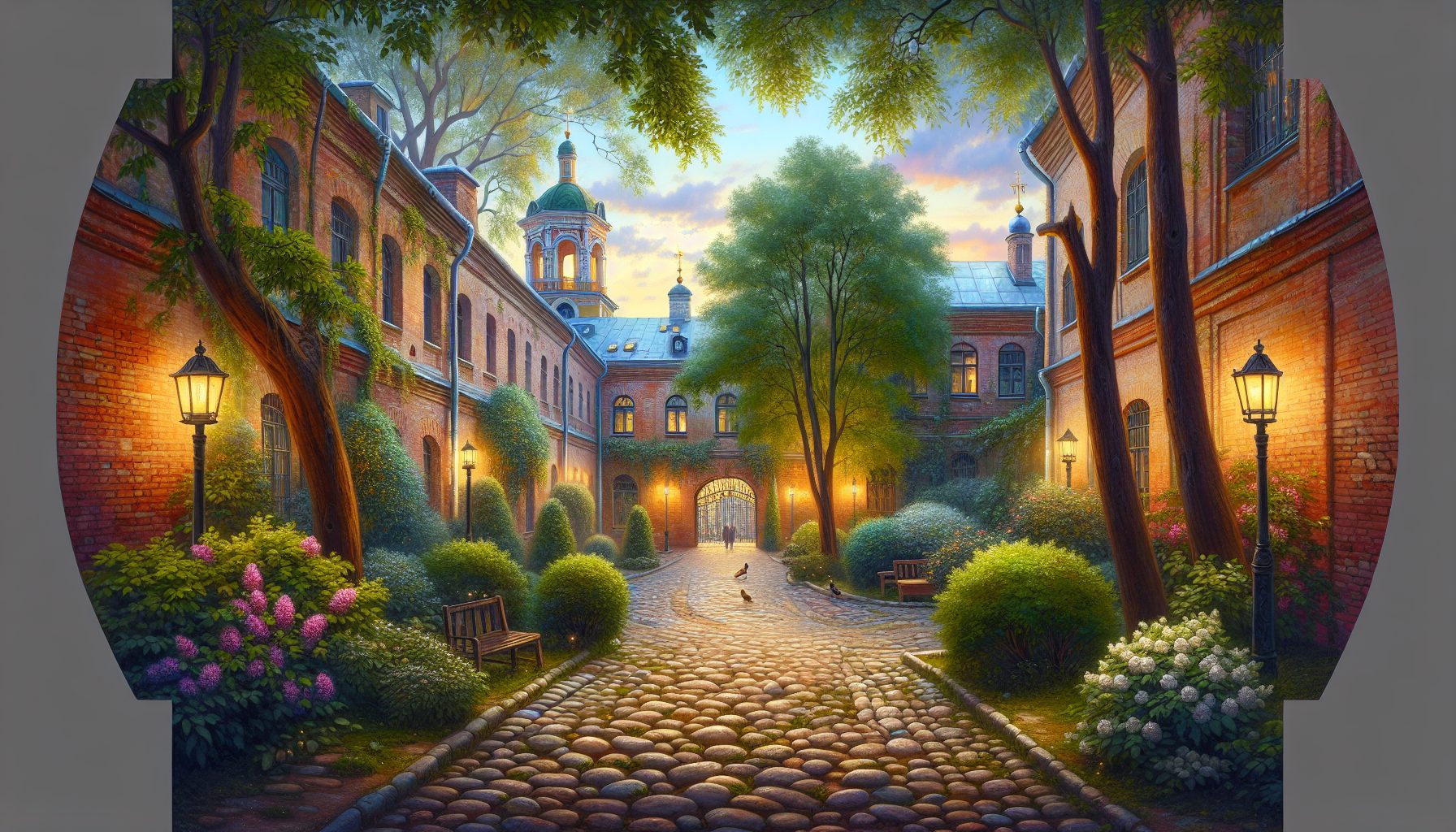 Первый шаг: прогулка по старым дворам и тихим скверам