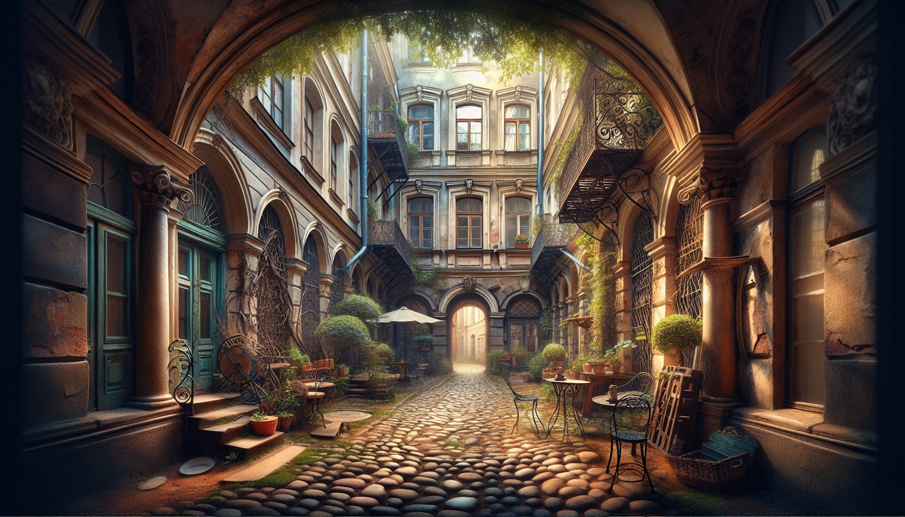 История о случайной «Европе» в дворе