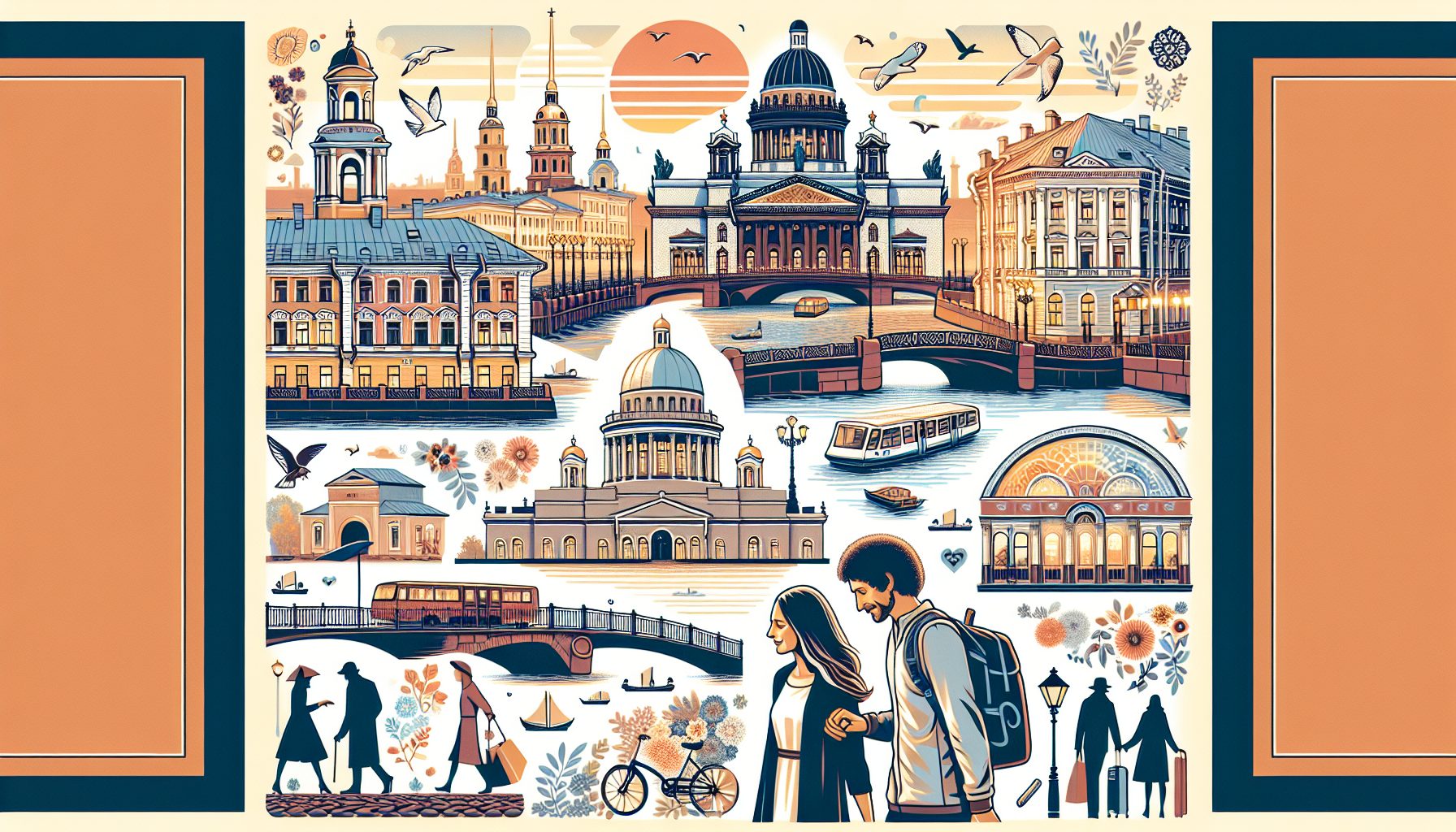 Как понять Петербург на темпах шагов