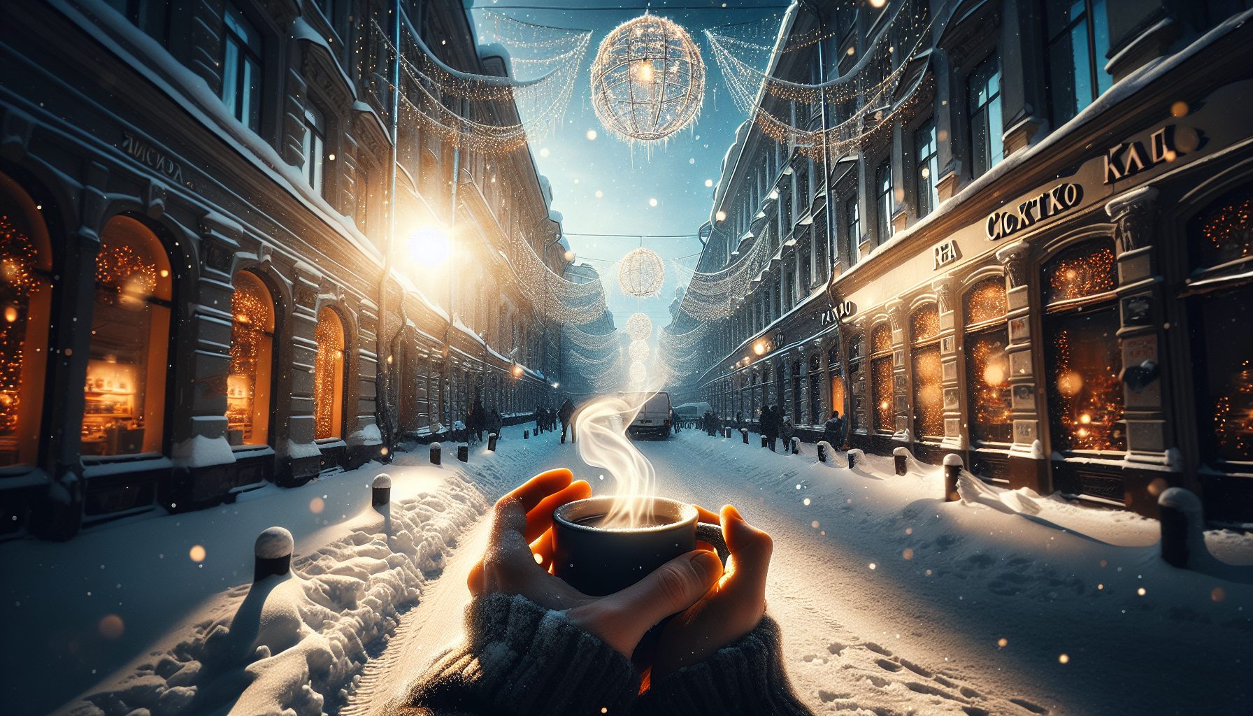 Первый вдох зимнего утра