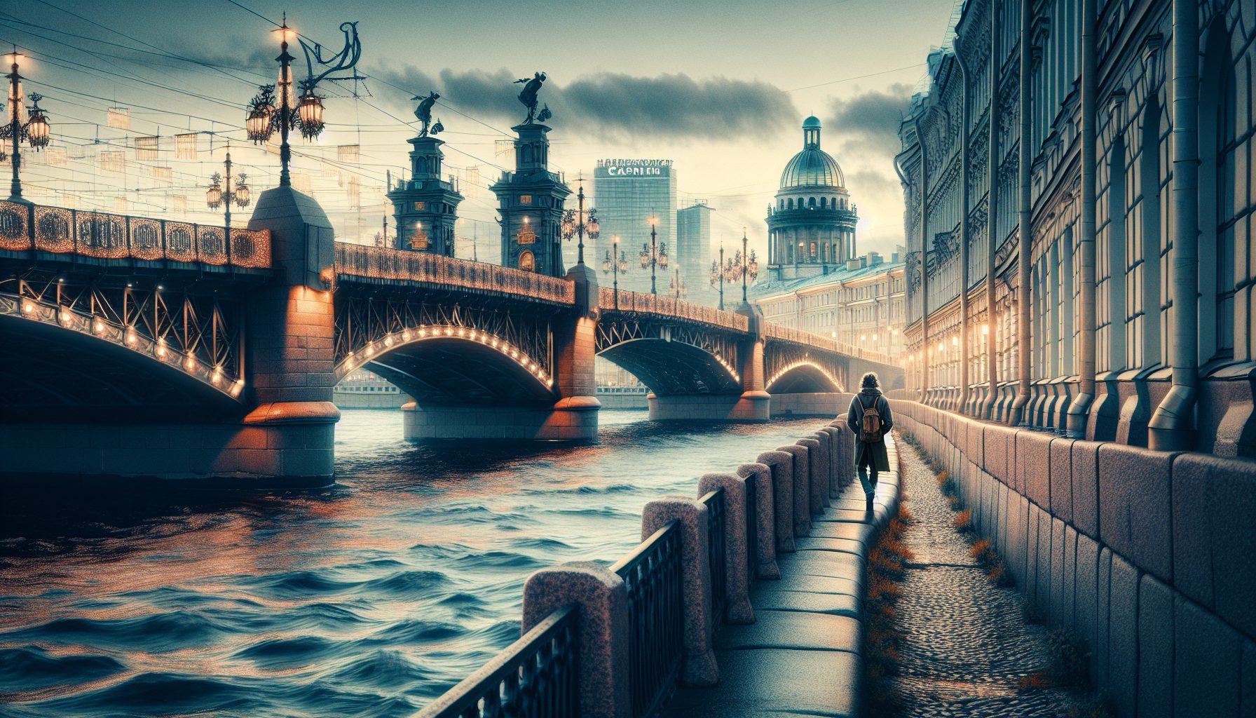 Соло-прогулки по набережным и мостам