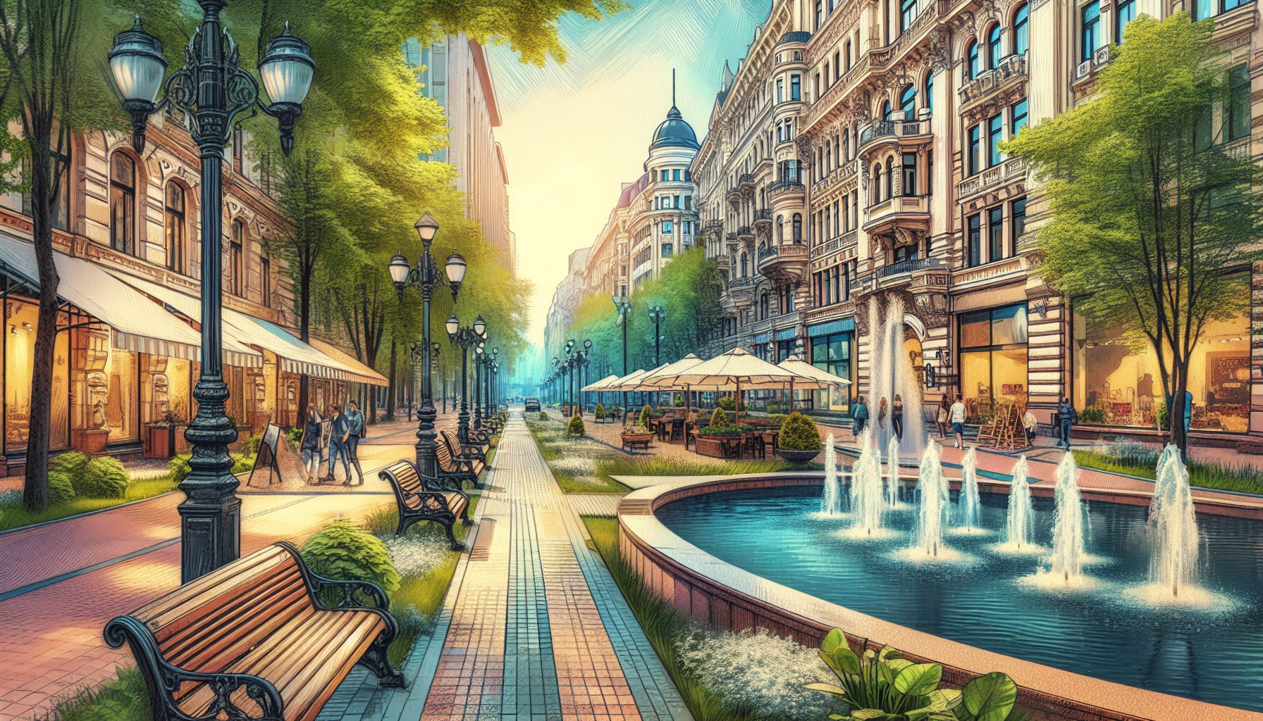 Невский проспект: от оживленного к созерцательному