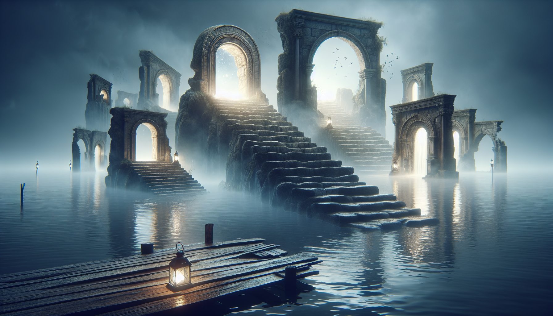 Каменные лестницы — порталы во времени