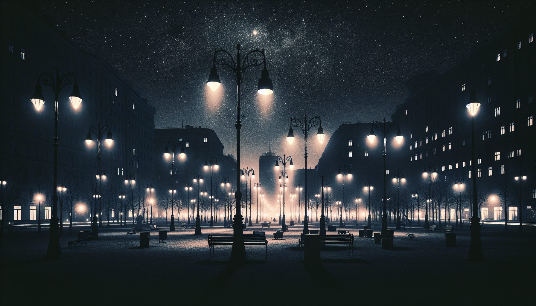 Парки, где фонари спят