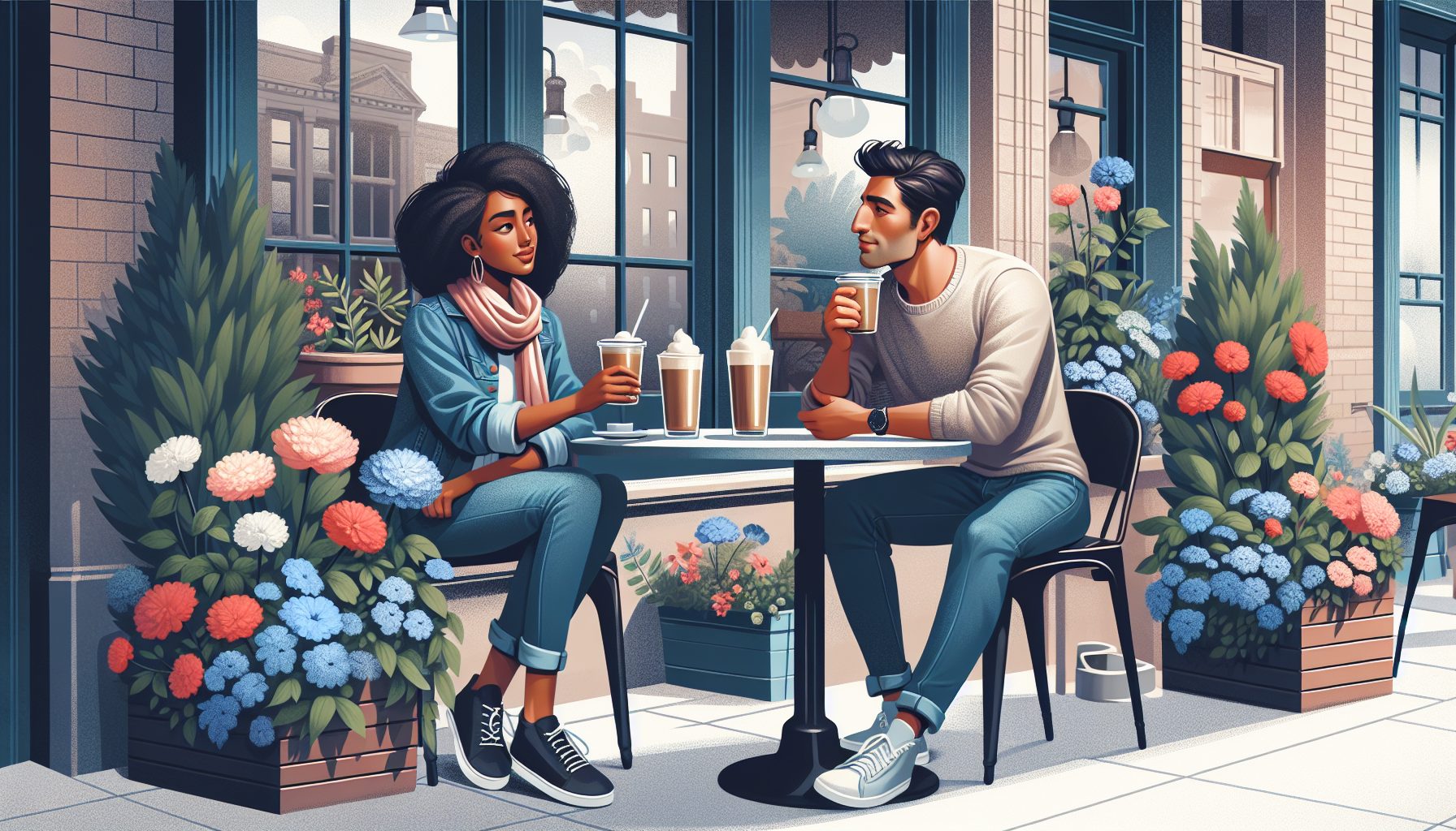 Перерыв на кофе, цветы и просто жизнь