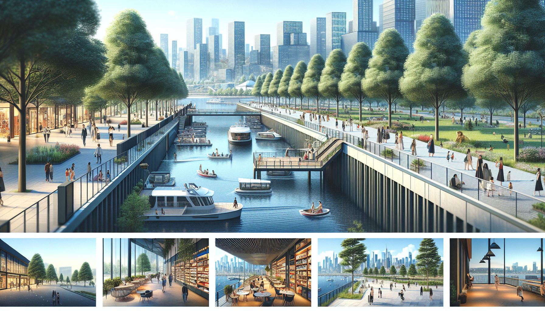 Парки, набережные и крыши