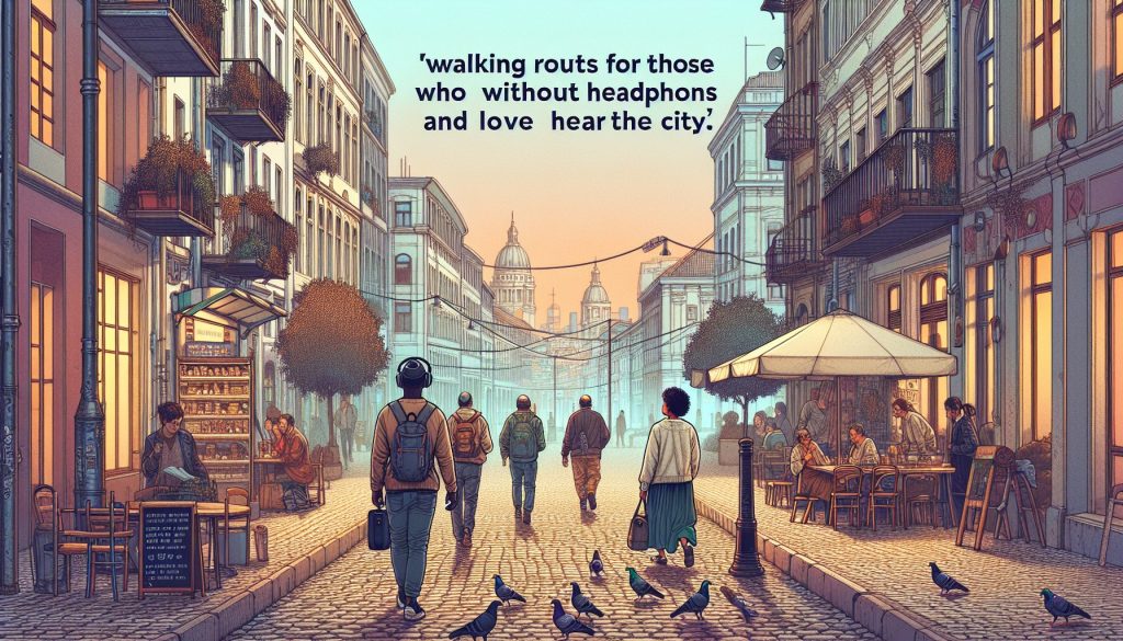 Пешие маршруты для тех, кто идёт без наушников и любит слушать город