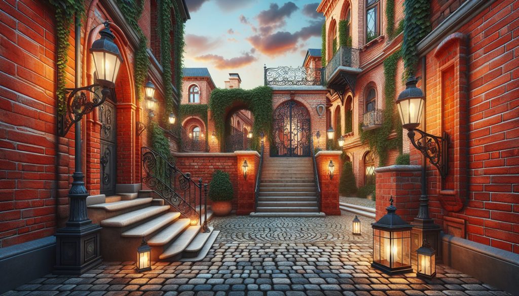 Маршрут «Истории и кирпич»: краснокирпичные дворы и лестницы