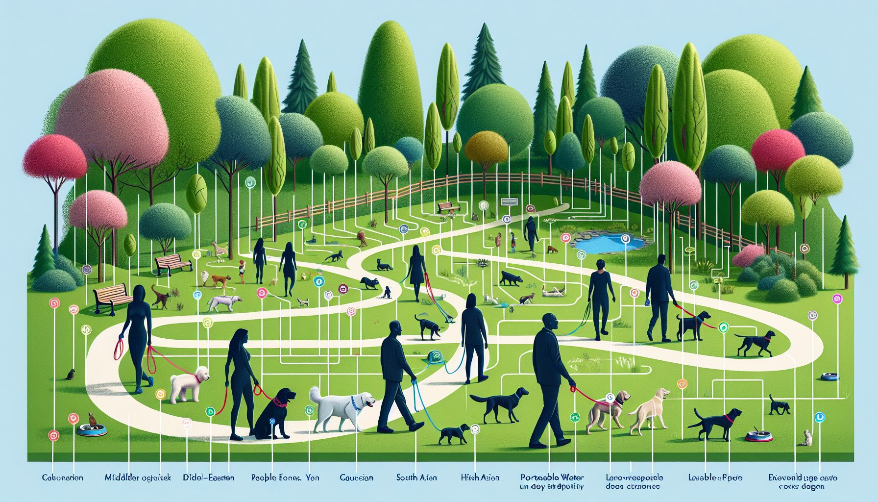 Оснащение и поведение во время прогулок