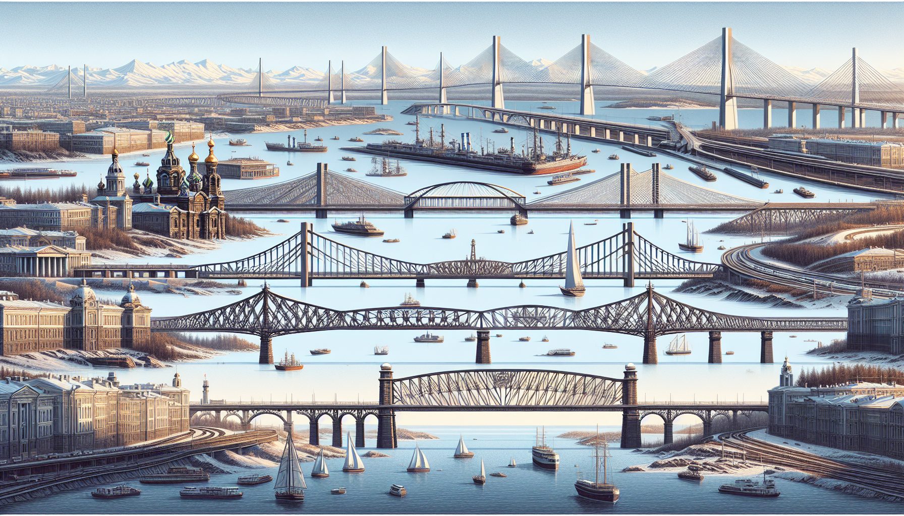 Россия: от Петербурга до Владивостока