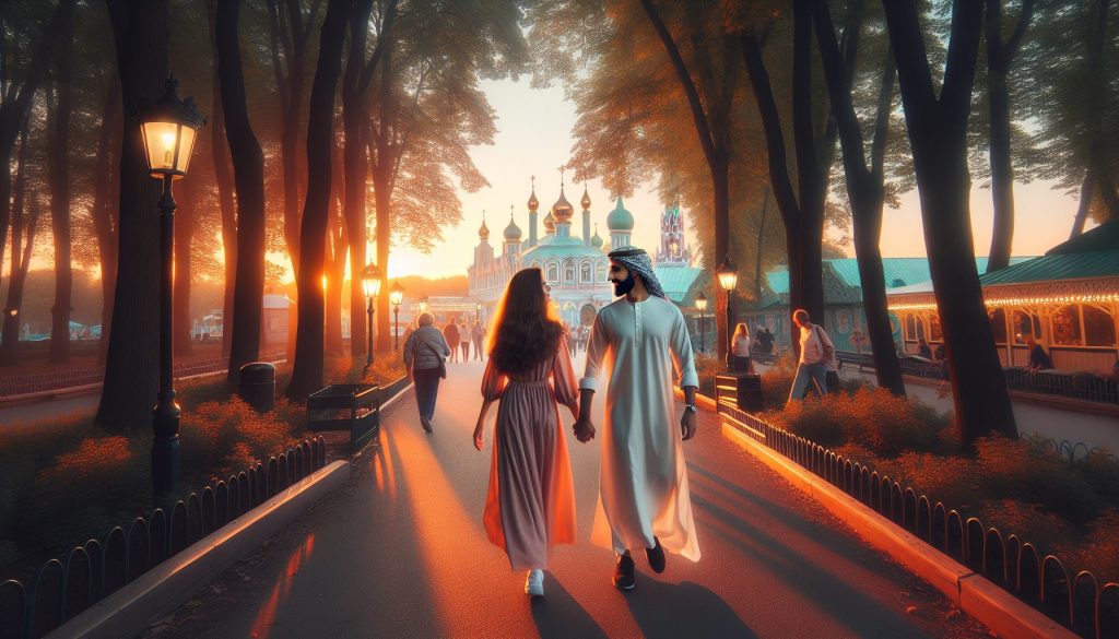 Свидание на Крестовском без аттракционов и шумных компаний