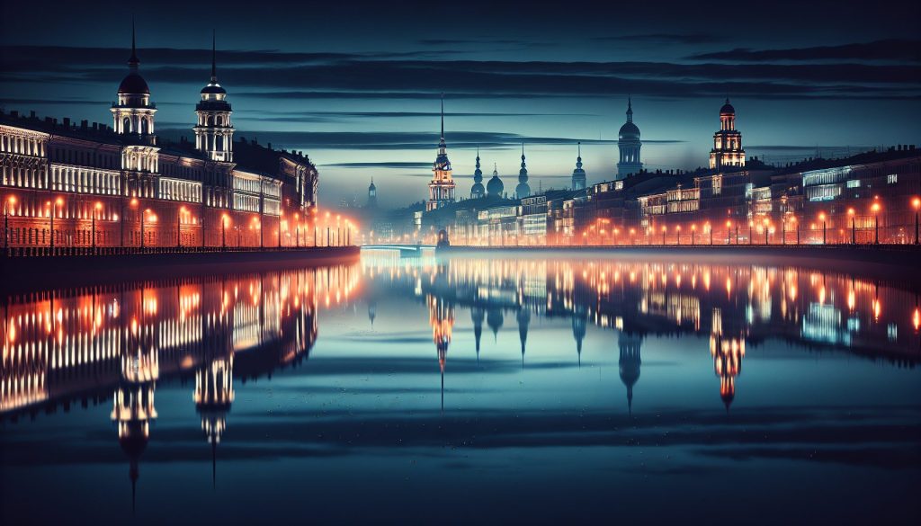 Ночные виды Невы: точки, где отражения лучше, чем в фильмах