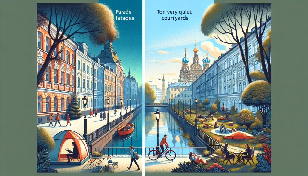 Прогулка по Мойке: от парадных фасадов к очень тихим дворикам