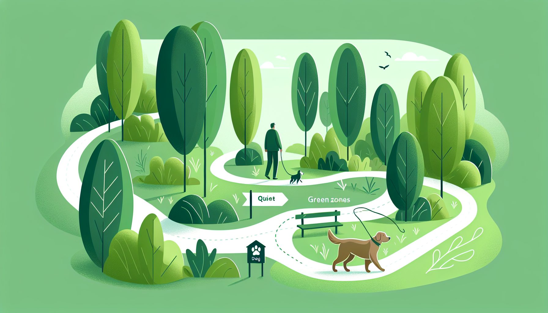 Почему важно выбирать правильные места для прогулок с собакой