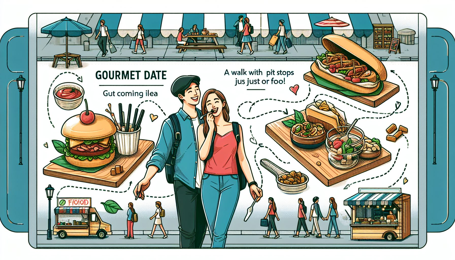 Как родилась идея гастрономического свидания