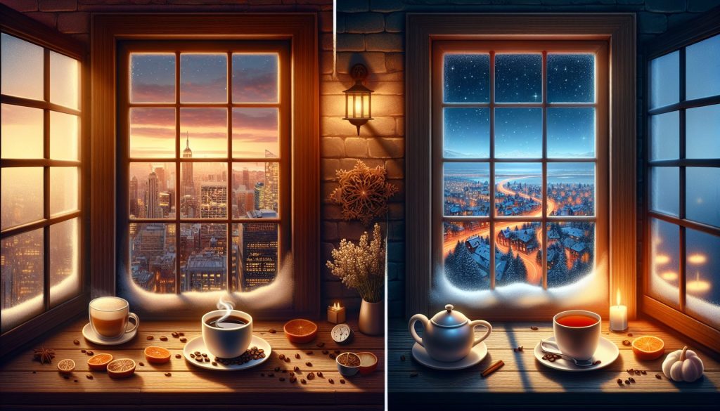 Маршрут «Из кофе в чай»: тёплые напитки и уютные окна