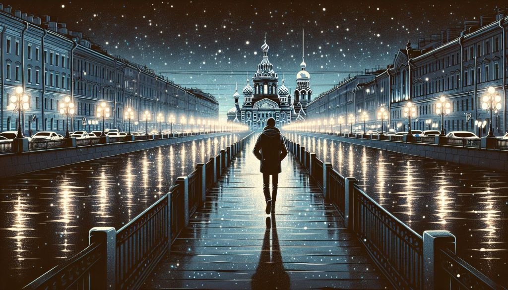 Куда сходить в СПБ, если вы хотите просто идти в сторону огней