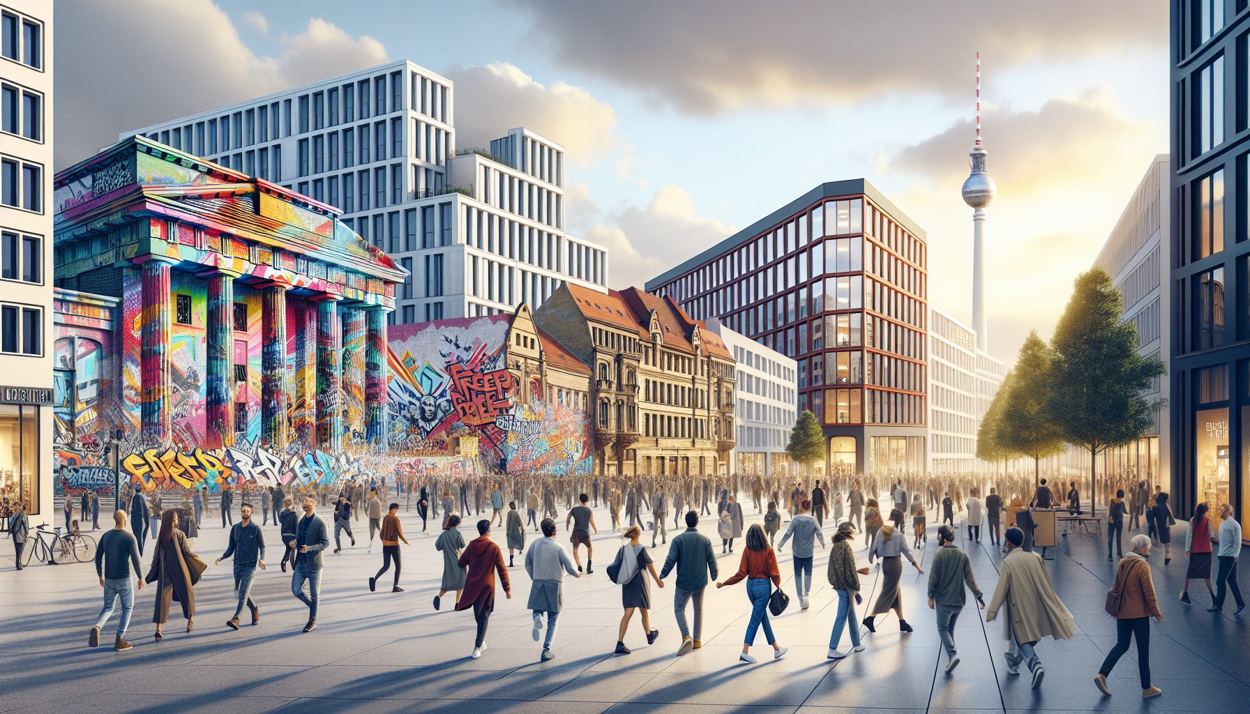 Берлин: свобода в действии