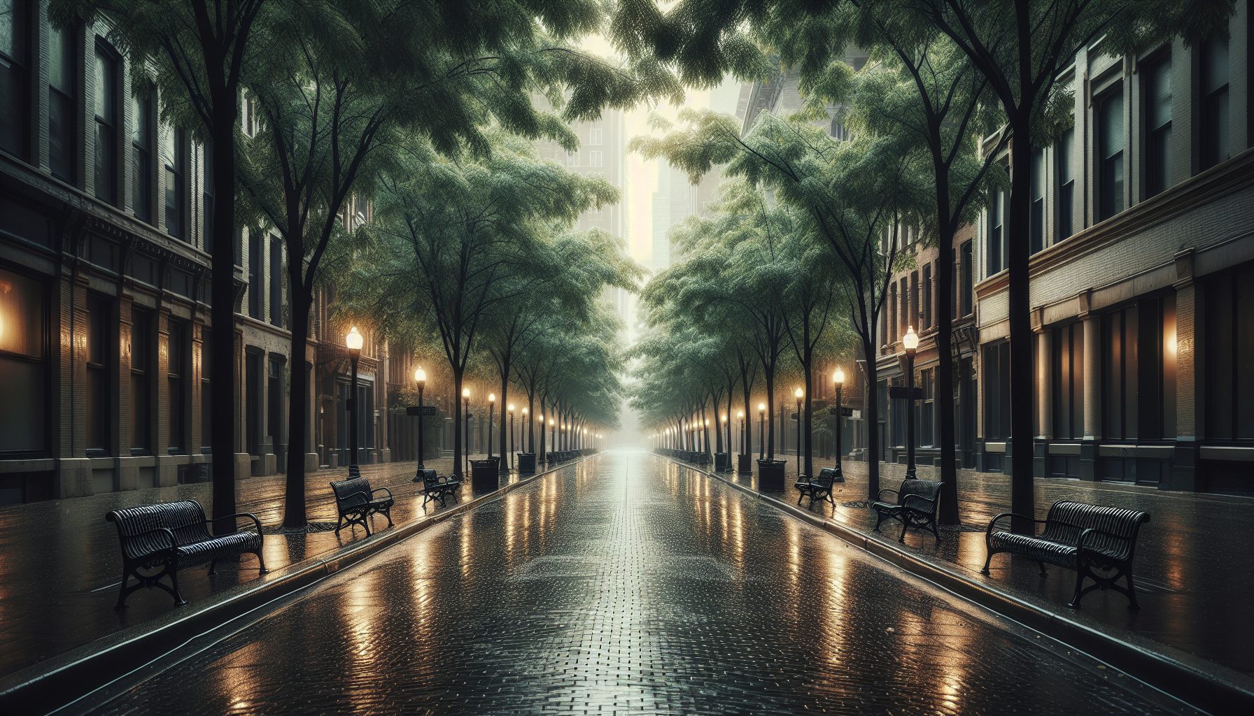 Тишина между дождями