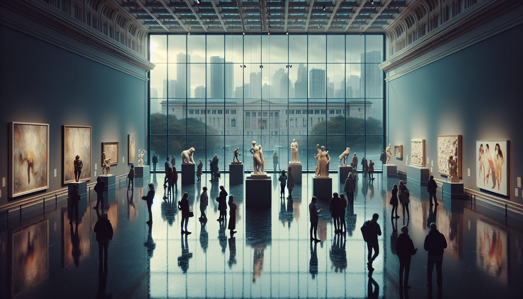 Музеи и галереи: когда дождь становится фоном для вдохновения
