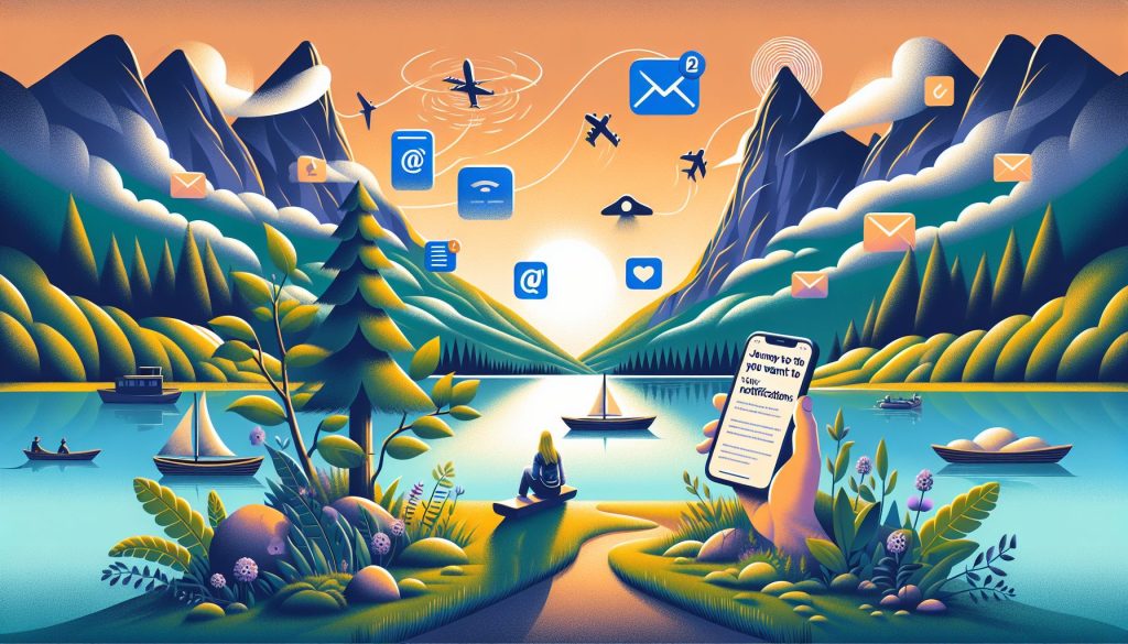 Маршрут по местам, где хочется выключить уведомления