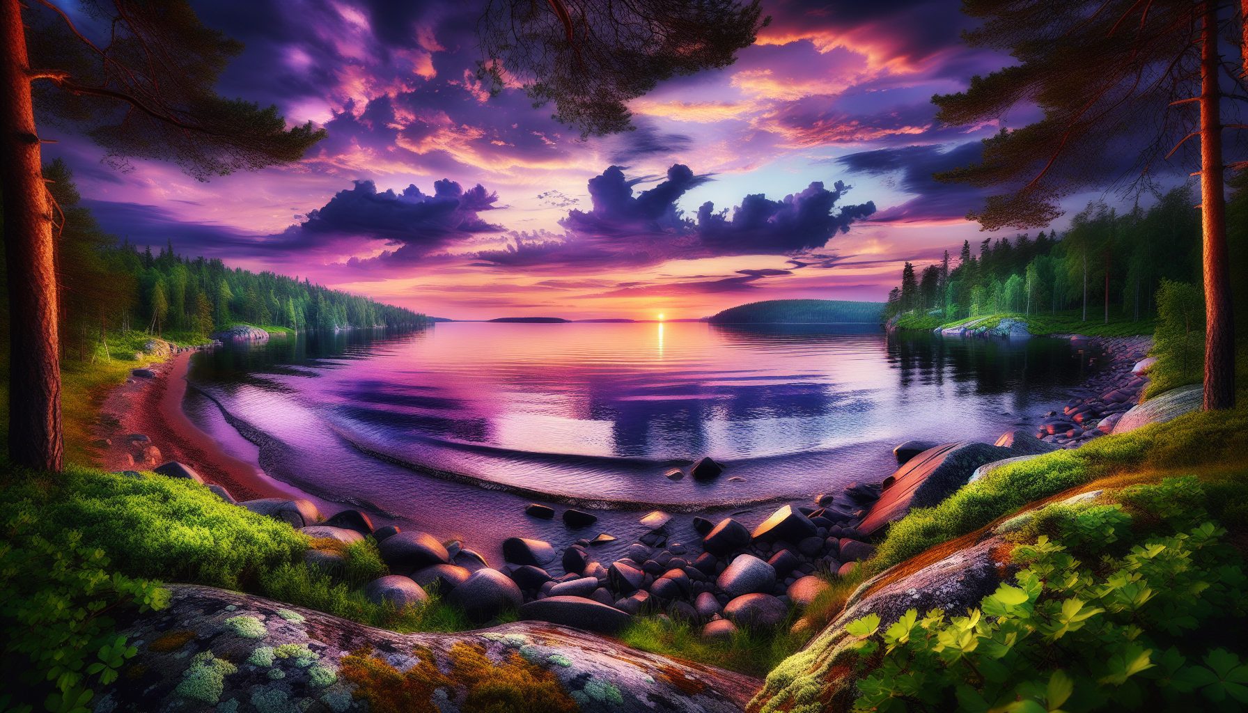 Озёра Карелии и Волго-Балтийский маршрут