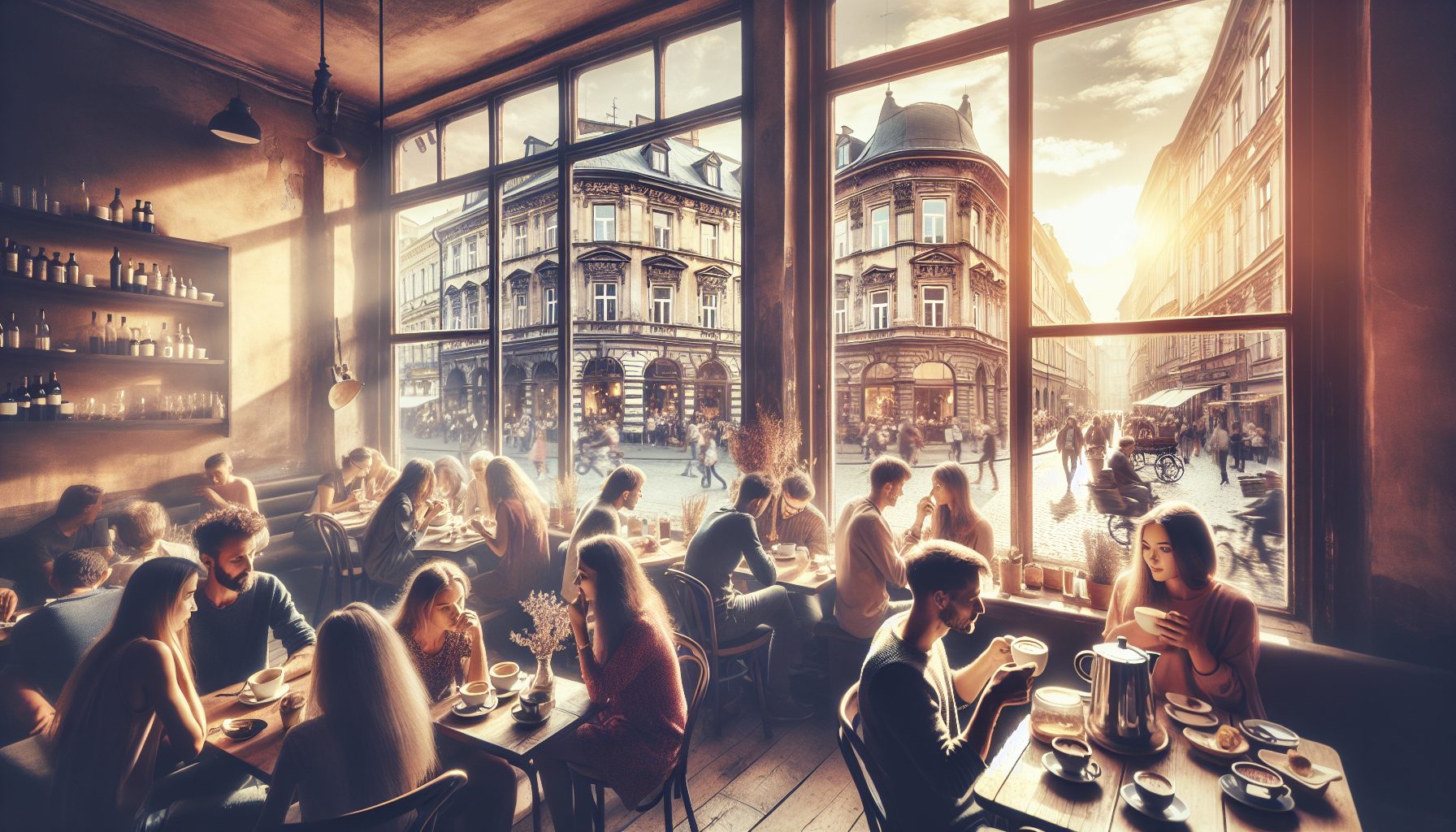 Кофейни, где город дышит людьми