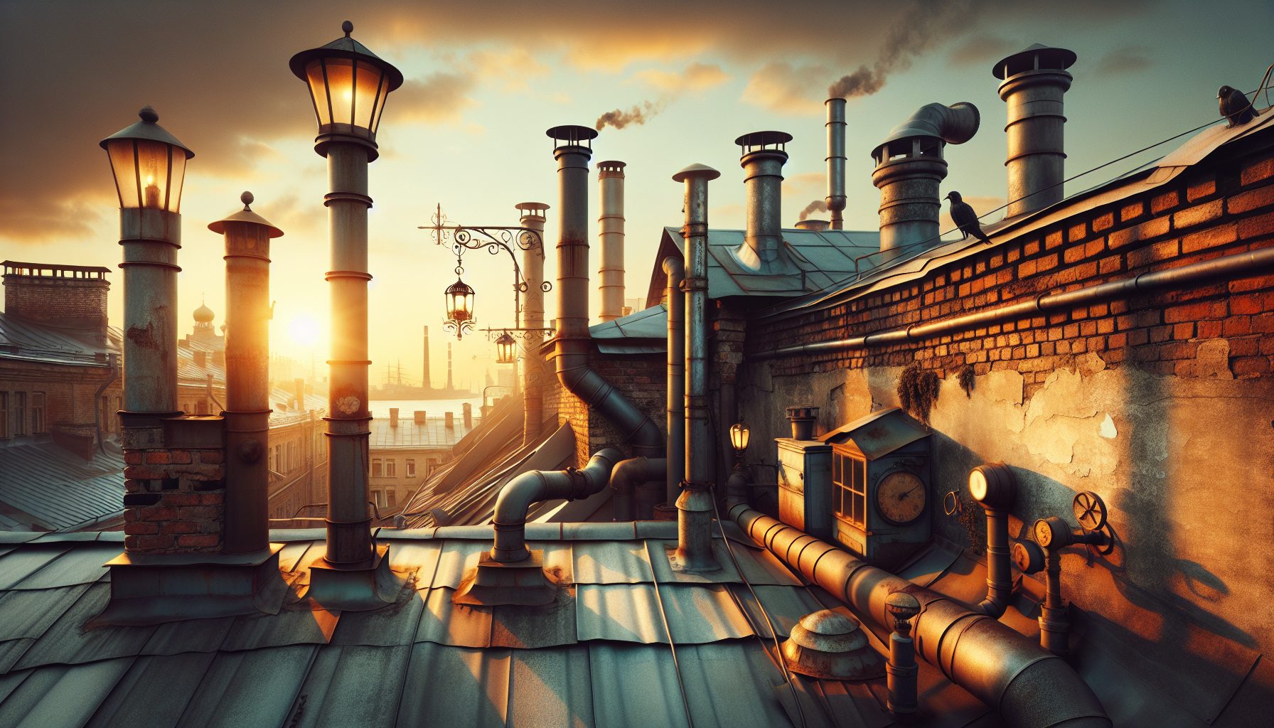 Промышленный романтизм и крыши
