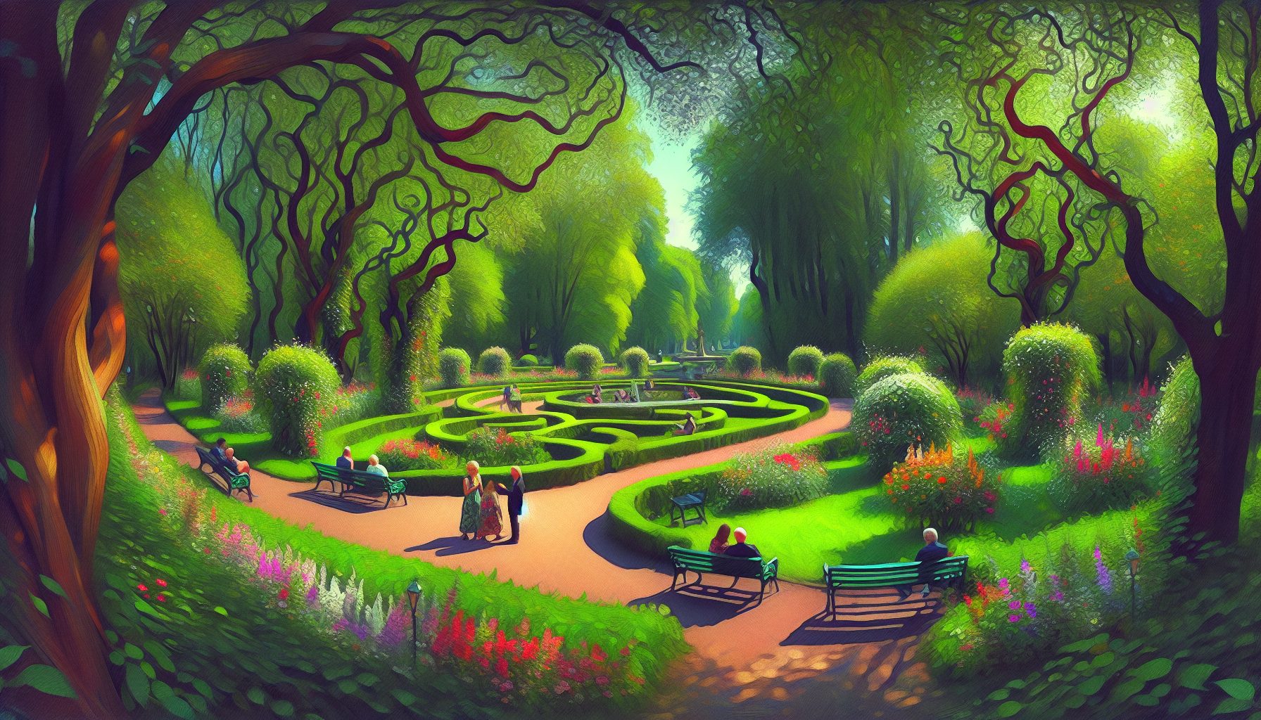 Парк и немного случайных разговоров